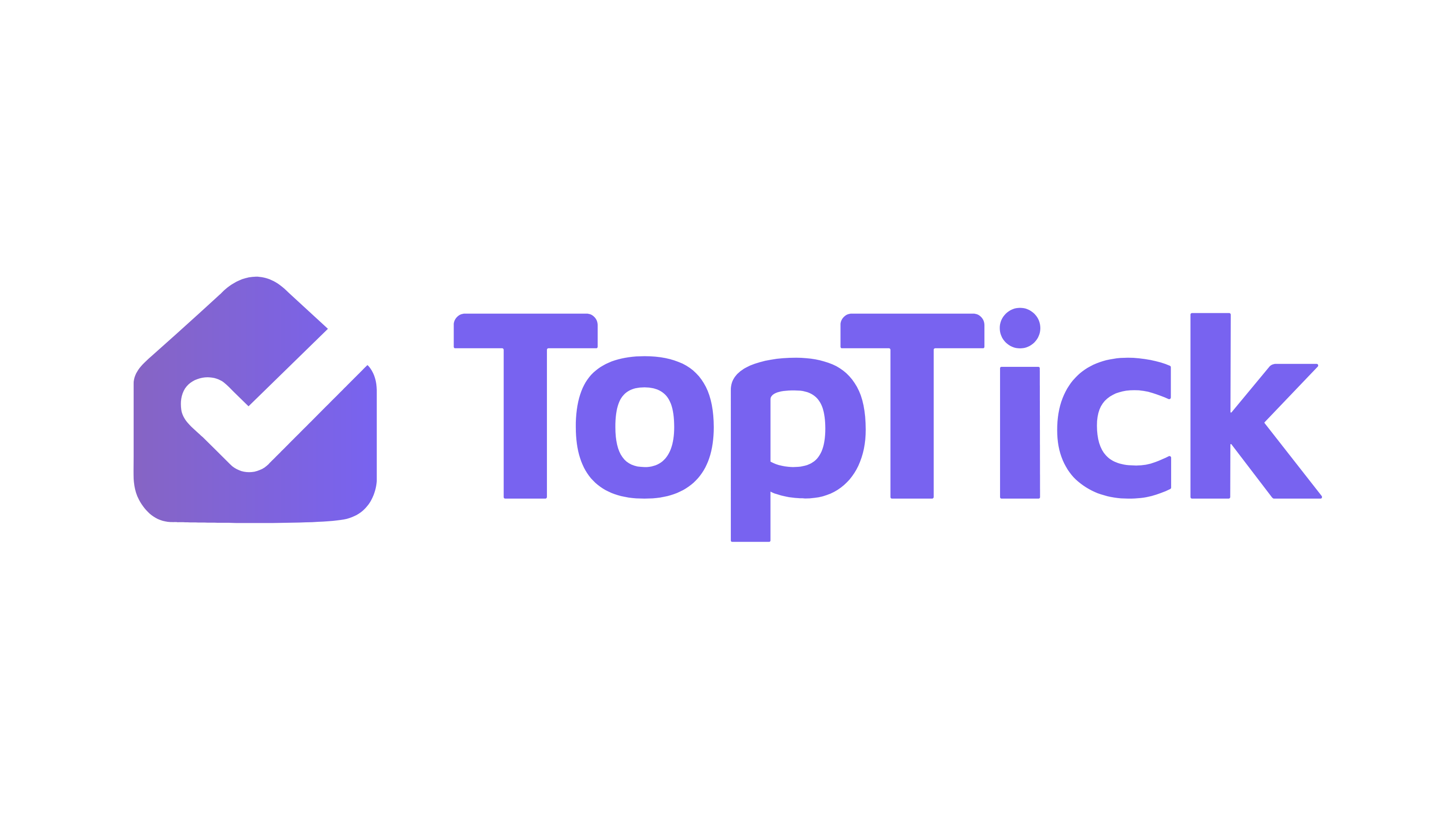 TopTick Primary Logo Purple
