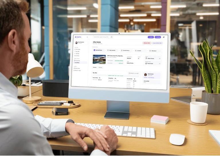 TopTick Platform Screenshot Office